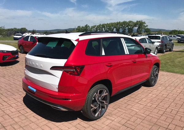 Skoda Karoq cena 173100 przebieg: 7, rok produkcji 2024 z Człopa małe 46